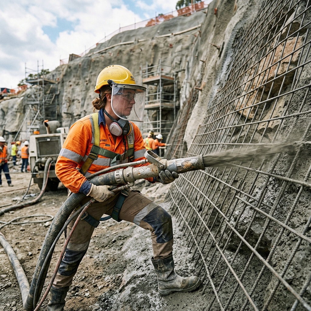 Guniting and Pressure Grouting Service - Mini Enterprises